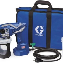 Graco Pistolet à Peinture 04.17M360 Pulvérisateur De Peinture à Cordon Ultra Portable - à Base D'eau -Chauffage de chantier et de terrasse Soldes 04 17m360 pulverisateur de peinture a cordon ultra portable a base d eau 2