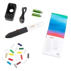 Bosch Vert 06032A2101 Pistolet à Colle Gluey Accu 2 X 1,2 Volt