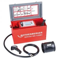 Rothenberger Soudure Tuyaux En Plastique 1000000999 ROFUSE 400 TURBO épissureuse Par électrofusion -Chauffage de chantier et de terrasse Soldes 1000000999 rofuse 400 turbo epissureuse par electrofusion 3