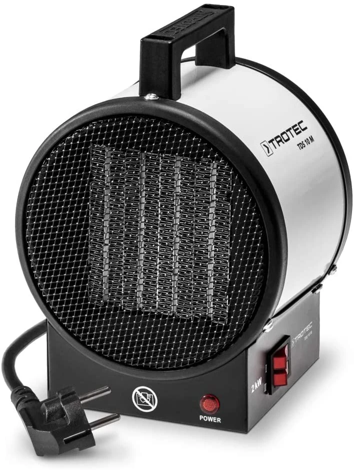 Trotec Radiateur électrique 1410000050 TDS 10 M Chauffage électrique 2 KW 2 Trotec Radiateur électrique 1410000050 TDS 10 M Chauffage électrique 2 KW – Image 2
