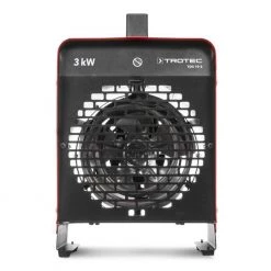 Trotec Radiateur électrique 1410000080 TDS 19 E Chauffage électrique 3,0 KW -Chauffage de chantier et de terrasse Soldes 1410000080 tds 19 e chauffage electrique 3 0 kw 3