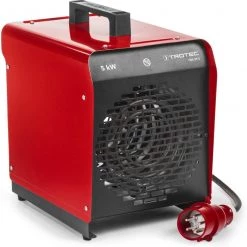 Trotec Radiateur électrique 1410000083 TDS 29 E Chauffage électrique 5,0 KW 400 Volt -Chauffage de chantier et de terrasse Soldes 1410000083 tds 29 e chauffage electrique 5 0 kw 400 volt 4