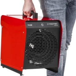 Trotec Radiateur électrique 1410000087 TDS 50 E Réchauffeur électrique 9,0 KW 400 Volt -Chauffage de chantier et de terrasse Soldes 1410000087 tds 50 e rechauffeur electrique 9 0 kw 400 volt 2