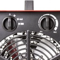 Chauffage de chantier et de terrasse Soldes 5 Trotec Radiateur électrique 1410000087 TDS 50 E Réchauffeur électrique 9,0 KW 400 Volt