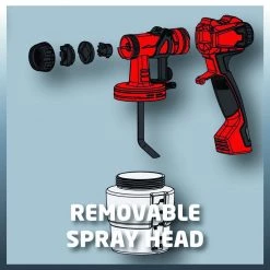 Einhell Pistolet à Peinture 4260015 Pulvérisateur De Peinture TC-SY 600 S