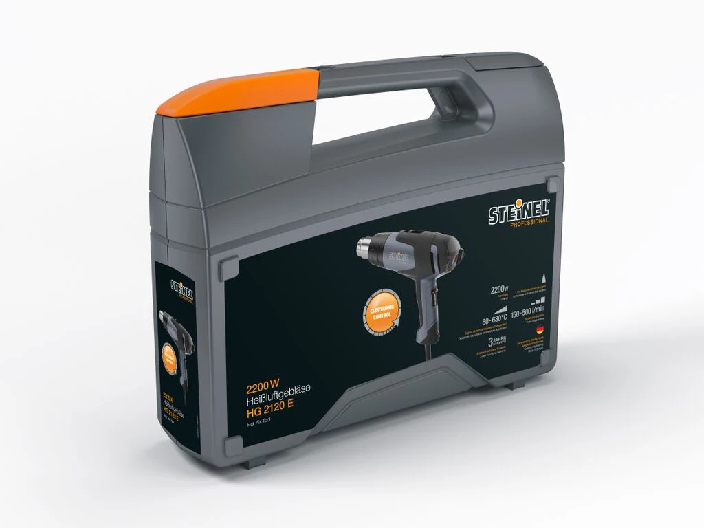 Steinel Décapeur Thermique HG2120E KF Pistolet à Air Chaud Dans Coffret 3 Steinel Décapeur Thermique HG2120E KF Pistolet à Air Chaud Dans Coffret – Image 3