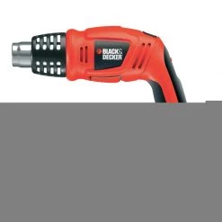 Black & Decker Décapeur Thermique KX1693-QS Pistolet à Air Chaud 1800W Avec Poignée Tournante -Chauffage de chantier et de terrasse Soldes kx1693 qs pistolet a air chaud 1800w avec poignee tournante 3