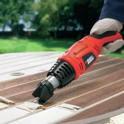 Black & Decker Décapeur Thermique KX1693-QS Pistolet à Air Chaud 1800W Avec Poignée Tournante -Chauffage de chantier et de terrasse Soldes kx1693 qs pistolet a air chaud 1800w avec poignee tournante 4