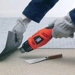 Black & Decker Décapeur Thermique KX1693-QS Pistolet à Air Chaud 1800W Avec Poignée Tournante -Chauffage de chantier et de terrasse Soldes kx1693 qs pistolet a air chaud 1800w avec poignee tournante 5