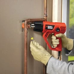 Black & Decker Décapeur Thermique KX2001K-QS Pistolet à Air Chaud 2000W -Chauffage de chantier et de terrasse Soldes kx2001k qs pistolet a air chaud 2000w 4